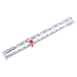 Maxbell 2Pcs Tailors Chalk Pen Pencil Sewing Dressmakers Tool+ 2Pcs Sewing Gauges