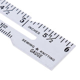Maxbell 2Pcs Tailors Chalk Pen Pencil Sewing Dressmakers Tool+ 2Pcs Sewing Gauges