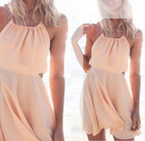 Maxbell Maxbell Women Sexy Boho Summer Casual Chiffon Evening Party Beach Long Mini Dress L