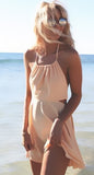Maxbell Maxbell Women Sexy Boho Summer Casual Chiffon Evening Party Beach Long Mini Dress L