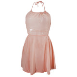 Maxbell Maxbell Women Sexy Boho Summer Casual Chiffon Evening Party Beach Long Mini Dress L