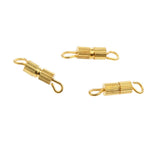 Maxbell Jewelry Necklace Bracelet Swivel Screw Clasp Craft Finding 14mm*3mm Gold - Aladdin Shoppers