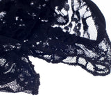Maxbell Womens Lace Open Crotch Low Rise Sexy G-String Underwear Black M - Aladdin Shoppers