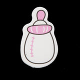 Maxbell 25pcs Baby Shower Wall Stickers Birthday Party Decorations Pink Bottle - Aladdin Shoppers