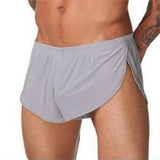 Maxbell Sexy Men Ultrathin Meryl Boxers Trunks Underwear Briefs Pouch Pants L Grey - Aladdin Shoppers