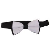 Maxbell Dacron Bow Ties Polyester Silk Butterfly Tie Tuxedo Party Bowtie #1