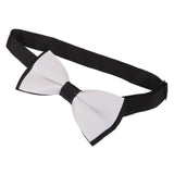 Maxbell Dacron Bow Ties Polyester Silk Butterfly Tie Tuxedo Party Bowtie #1