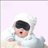 Maxbell Baby Kids Eye Shade Mask Travel Sleeping Cover Black 8-48M