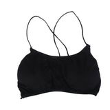 Maxbell Maxbell Sexy Women Cut Bra Crop Bustier Corset Tops Tank Top Blouse Black