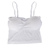 Maxbell Maxbell Sexy Women Cut Bra Crop Bustier Corset Tops Tank Top Blouse White 1955