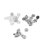 Maxbell 12 Sets Sewing Button Snap Magnetic Fasteners DIY Craft Silver 14mm #1 - Aladdin Shoppers