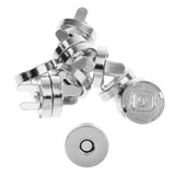 Maxbell 12 Sets Sewing Button Snap Magnetic Fasteners DIY Craft Silver 14mm #1 - Aladdin Shoppers
