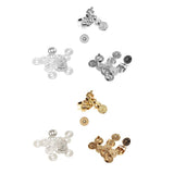 Maxbell 12 Sets Sewing Button Snap Magnetic Fasteners DIY Craft Silver 14mm #1 - Aladdin Shoppers