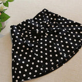 Maxbell Toddler Girls Summer Outfits Clothes T-shirt Tops Polka Dots Skirt Set 130