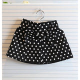 Maxbell Toddler Girls Summer Outfits Clothes T-shirt Tops Polka Dots Skirt Set 130