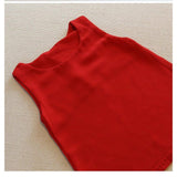 Maxbell Toddler Girls Summer Outfits Clothes T-shirt Tops Polka Dots Skirt Set 130