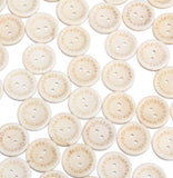 Maxbell 50pcs Heart Handmade 2 Holes Wooden Buttons Sewing Scrapbooking DIY 2cm - Aladdin Shoppers