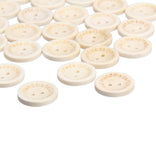 Maxbell 50pcs Heart Handmade 2 Holes Wooden Buttons Sewing Scrapbooking DIY 2cm - Aladdin Shoppers