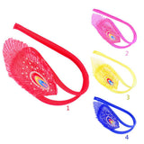 Maxbell Sexy Peacock Womens C-string Pouch Thong Invisible Underwear Panty Red - Aladdin Shoppers