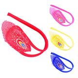 Maxbell Sexy Peacock Womens C-string Pouch Thong Invisible Underwear Panty Red - Aladdin Shoppers
