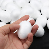 Maxbell 150pcs Modelling Styrofoam Foam Eggs Party Decoration Crafts Ornament 5cm