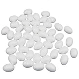 Maxbell 70pcs 5cm 8cm Foam Eggs DIY Styrofoam Egg Easter Crafts Ornament Party