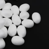 Maxbell 70pcs 5cm 8cm Foam Eggs DIY Styrofoam Egg Easter Crafts Ornament Party