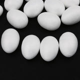 Maxbell 150pcs Modelling Styrofoam Foam Eggs Party Decoration Crafts Ornament 5cm