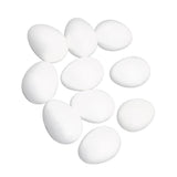 Maxbell 70pcs 5cm 8cm Foam Eggs DIY Styrofoam Egg Easter Crafts Ornament Party