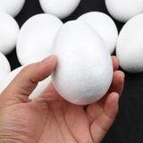 Maxbell 70pcs 5cm 8cm Foam Eggs DIY Styrofoam Egg Easter Crafts Ornament Party