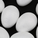 Maxbell 70pcs 5cm 8cm Foam Eggs DIY Styrofoam Egg Easter Crafts Ornament Party