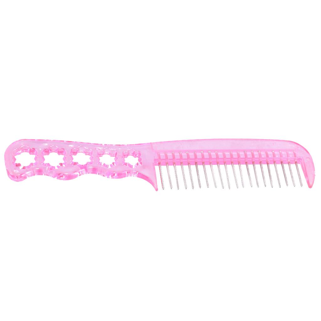 Maxbell Maxbell NEW Anti-static Wig Tool Styling Senior Small Steel Comb Tooth