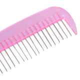 Maxbell Maxbell NEW Anti-static Wig Tool Styling Senior Small Steel Comb Tooth