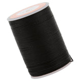 Maxbell 2pcs 113M 0.55mm Leather Sewing Round Waxed Thread Wax Cord Hand Stitching