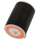 Maxbell 2pcs 113M 0.55mm Leather Sewing Round Waxed Thread Wax Cord Hand Stitching