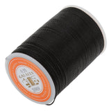 Maxbell 2pcs 113M 0.55mm Leather Sewing Round Waxed Thread Wax Cord Hand Stitching