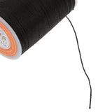Maxbell 2pcs 113M 0.55mm Leather Sewing Round Waxed Thread Wax Cord Hand Stitching