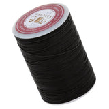 Maxbell Leather Craft Handwork Sewing Round Waxed String Thread 0.6mm Black - Aladdin Shoppers