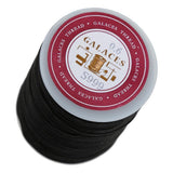 Maxbell Leather Craft Handwork Sewing Round Waxed String Thread 0.6mm Black - Aladdin Shoppers