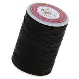 Maxbell Leather Craft Handwork Sewing Round Waxed String Thread 0.6mm Black - Aladdin Shoppers
