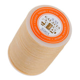 Maxbell 2pcs 113M 0.55mm Leather Sewing Round Waxed Thread Wax Cord Hand Stitching