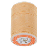 Maxbell 2pcs 113M 0.55mm Leather Sewing Round Waxed Thread Wax Cord Hand Stitching