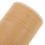 Maxbell 2pcs 113M 0.55mm Leather Sewing Round Waxed Thread Wax Cord Hand Stitching