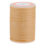 Maxbell 2pcs 113M 0.55mm Leather Sewing Round Waxed Thread Wax Cord Hand Stitching