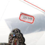 Maxbell Pair Sewing On Butterfly Rhinestone Applique For DIY Wedding Dress Shoe Clip - Aladdin Shoppers