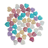 Maxbell 50PCS Mixed Resin Rhinestone Heart Flatback Embellishments for Scrapbooking - Aladdin Shoppers