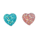 Maxbell 50PCS Mixed Resin Rhinestone Heart Flatback Embellishments for Scrapbooking - Aladdin Shoppers