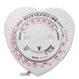 Maxbell Maxbell Body Mass Index Tape Calculator & Retractable Measure Diet Weight Loss Heart