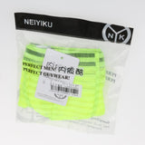 Maxbell Mens Sexy Sheer See Through Stripe Boxer Briefs Underwear Panties Yellow L - Aladdin Shoppers