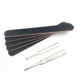 DIY Leather Craft Punch Tools Kit Stitching Carving Sewing Saddle Groover